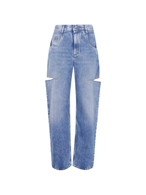 Maison Margiela cut-out straight-leg jeans