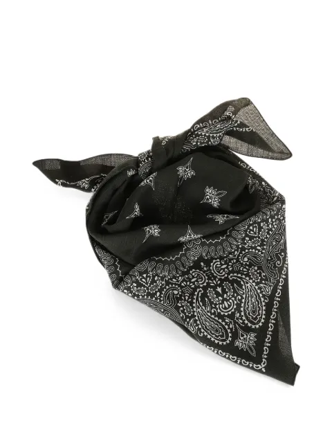 Destin Judy paisley-print scarf