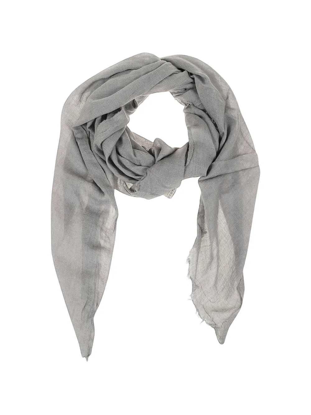 Destin Emily frayed-edge scarf - Grigio
