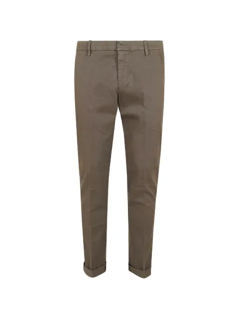DONDUP straight-leg turn-up trousers
