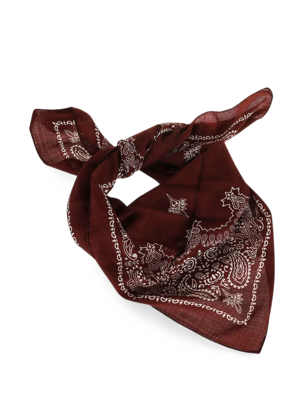 Destin Judy paisley-print scarf - Rot