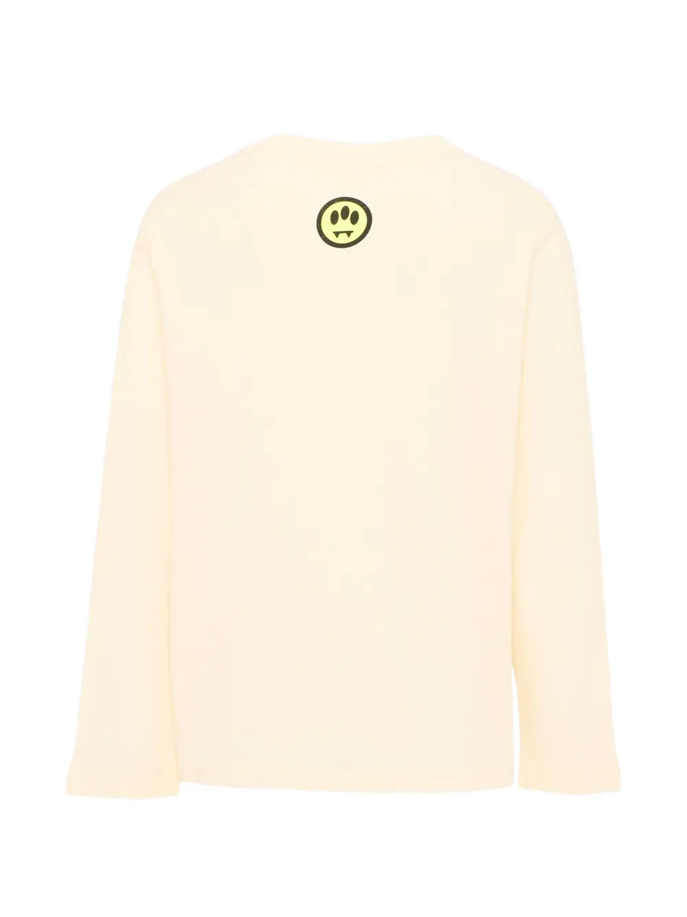 Barrow kids T-shirt met lange mouwen en teddybeer-print Beige