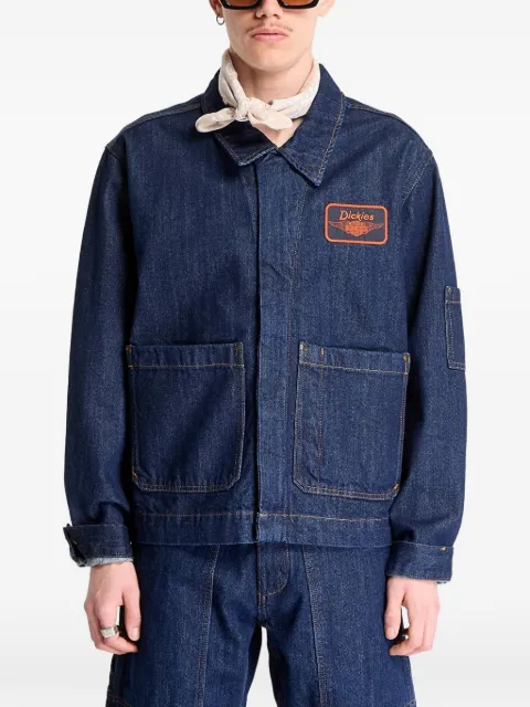 DICKIES logo-patch denim jacket