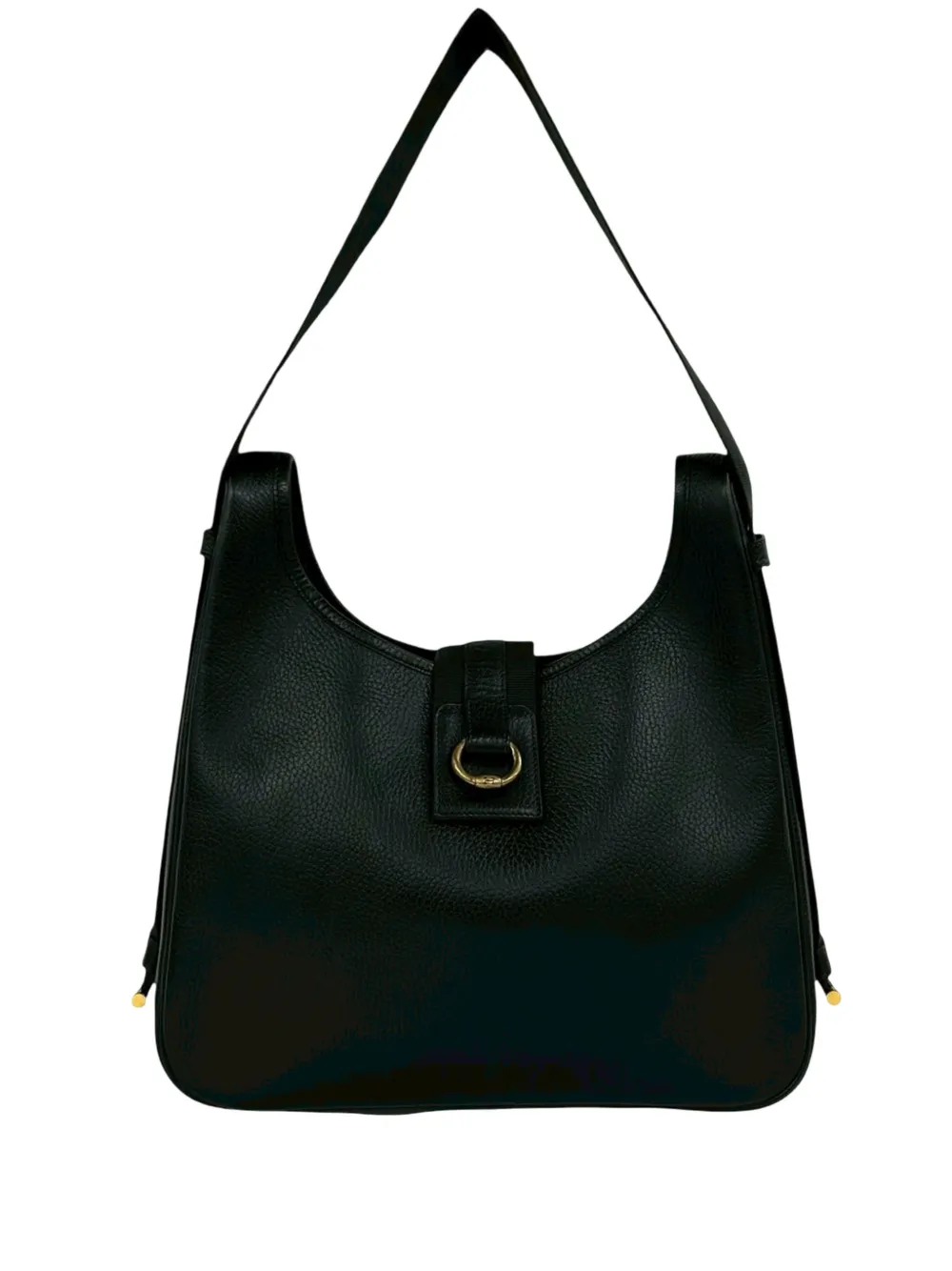 Hermès Pre-Owned 1992 Clemence Tsako shoulder bag - Black