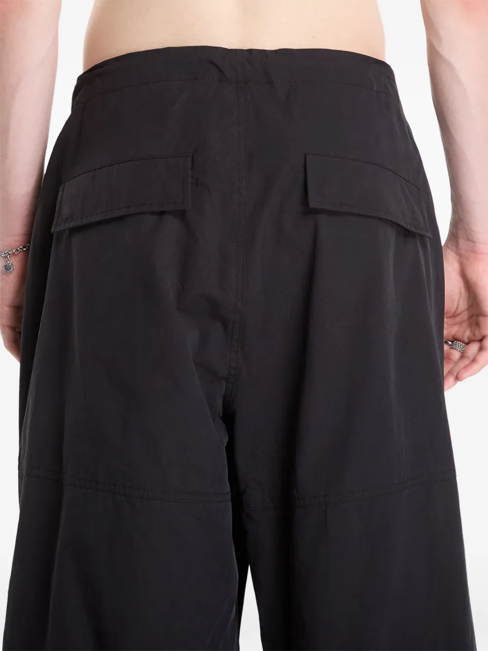 Billionaire Boys Club Ice Cream Running Dog parachute trousers Zwart