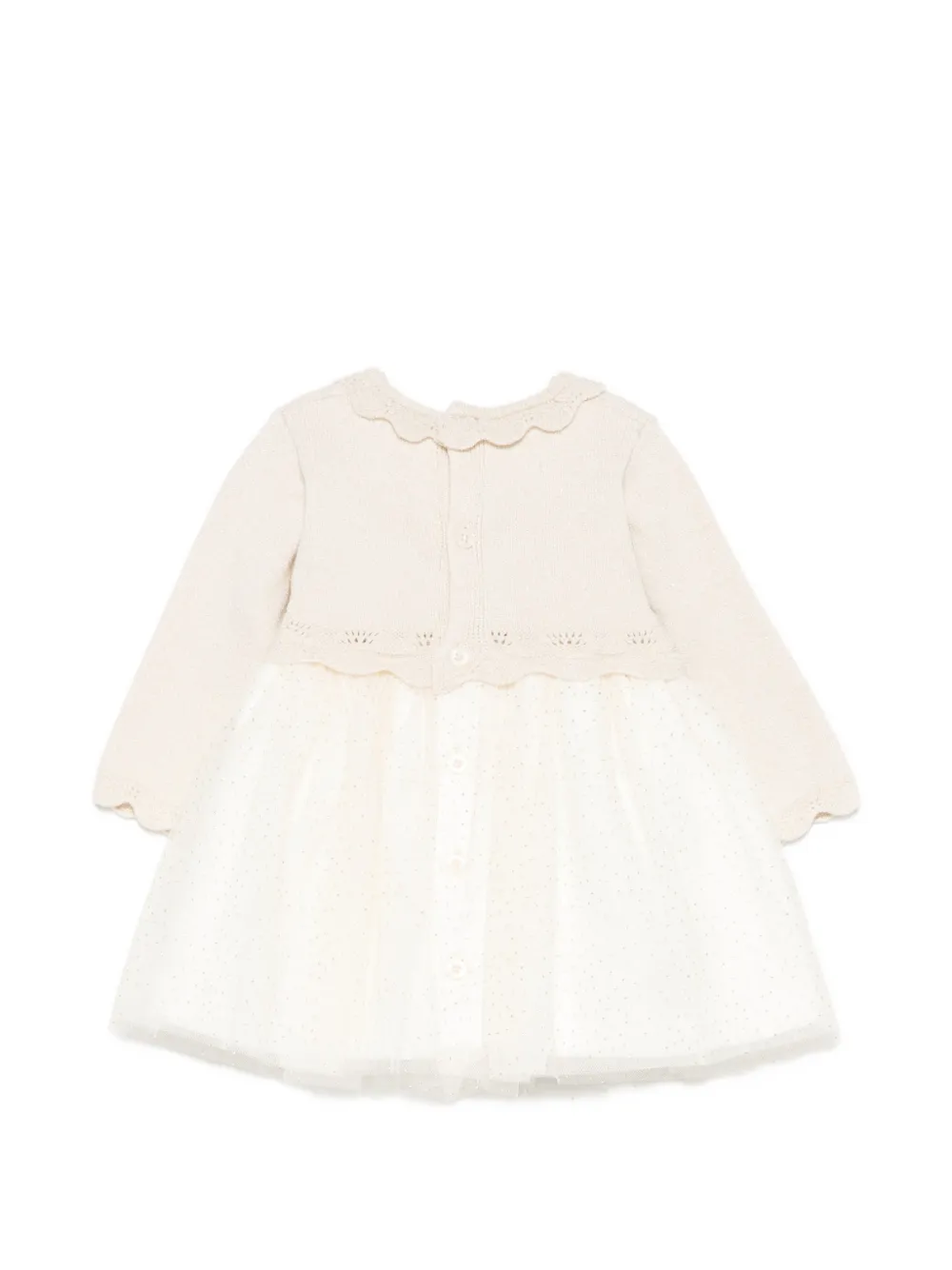 Mayoral Jurk met lange mouwen Beige