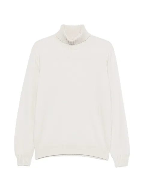 Magazzino Ricambi ribbed-knit roll-neck sweater