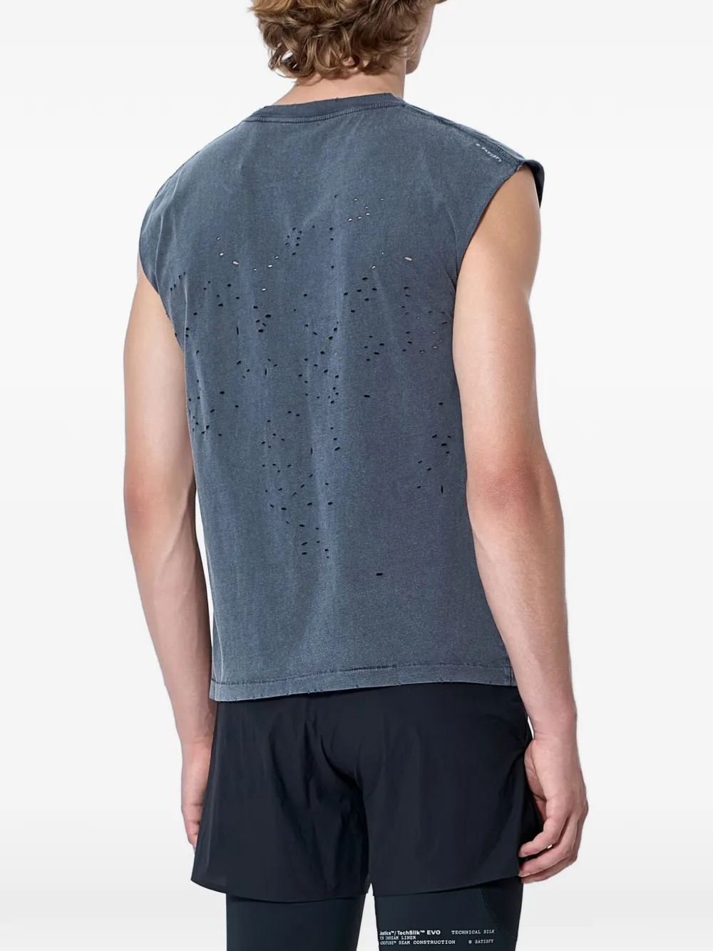 Satisfy Gerafeld T-shirt Zwart