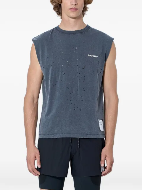 Satisfy MothTech distressed T-shirt