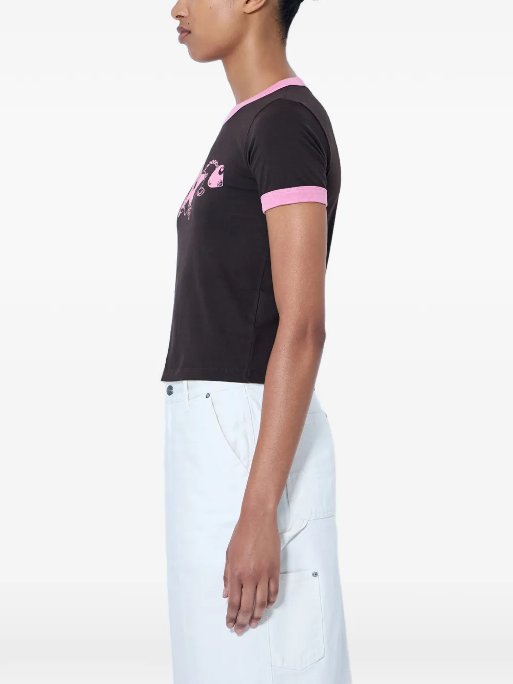 Carhartt WIP Outlaw Star ringer T-shirt Zwart