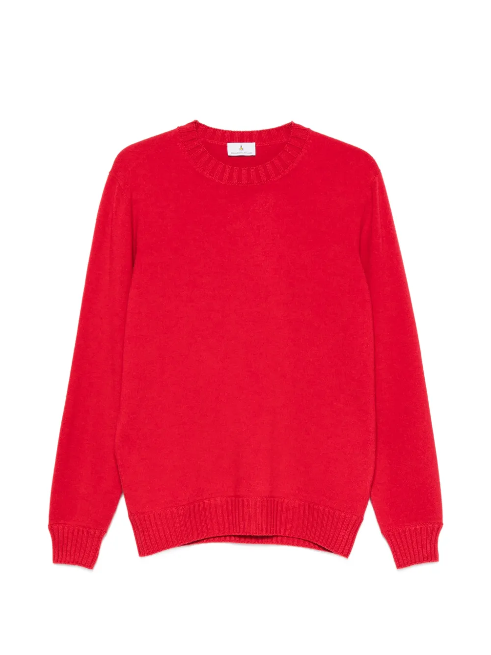 Magazzino Ricambi ribbed-trim sweater - Rot