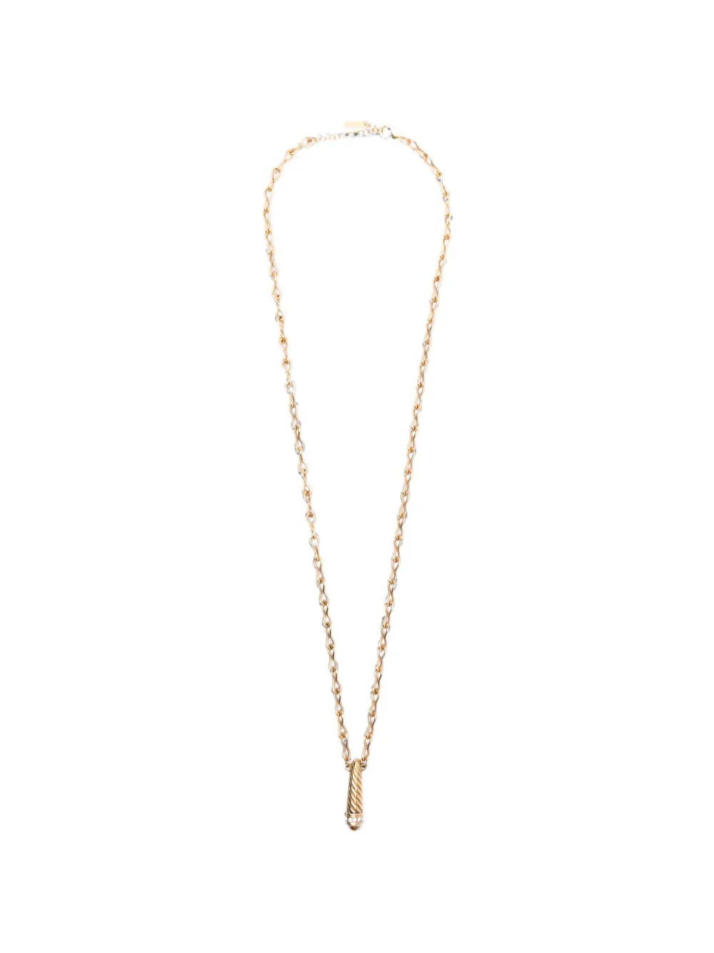 Raquel Diniz crystal-embellished chain necklace - Gold