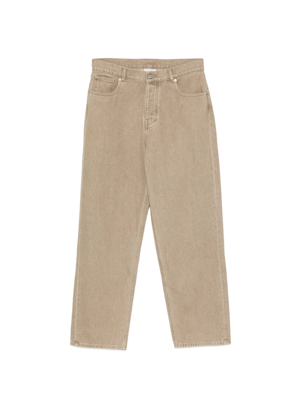 Drôle De Monsieur logo-patch belt-loop jeans - Toni neutri