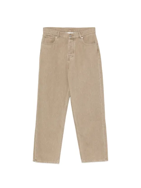 Drôle De Monsieur logo-patch belt-loop jeans