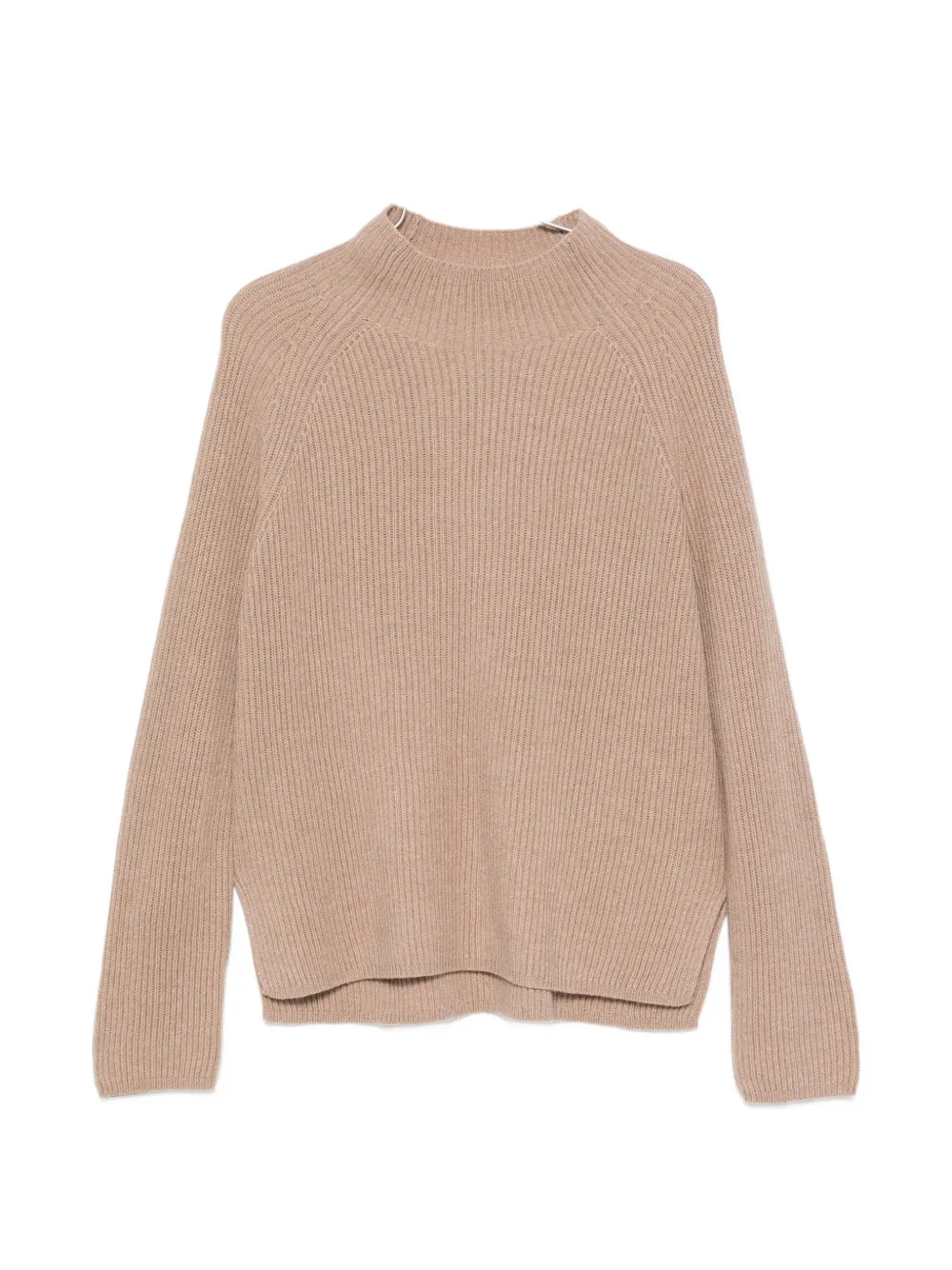 'S Max Mara ribbed-knit high-neck sweater - Nude