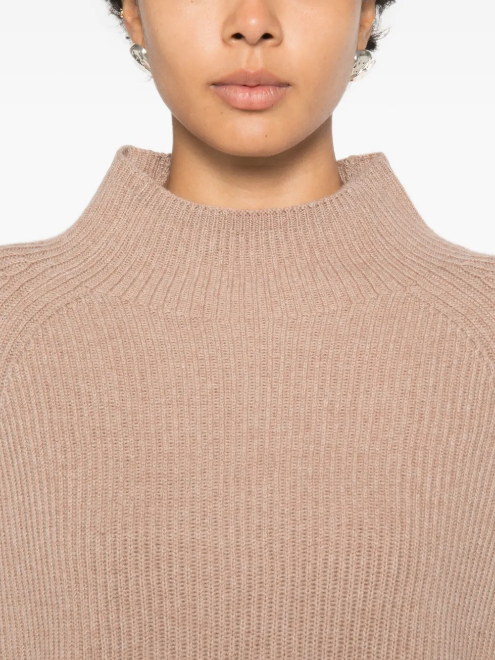 'S Max Mara Ribgebreide trui Beige