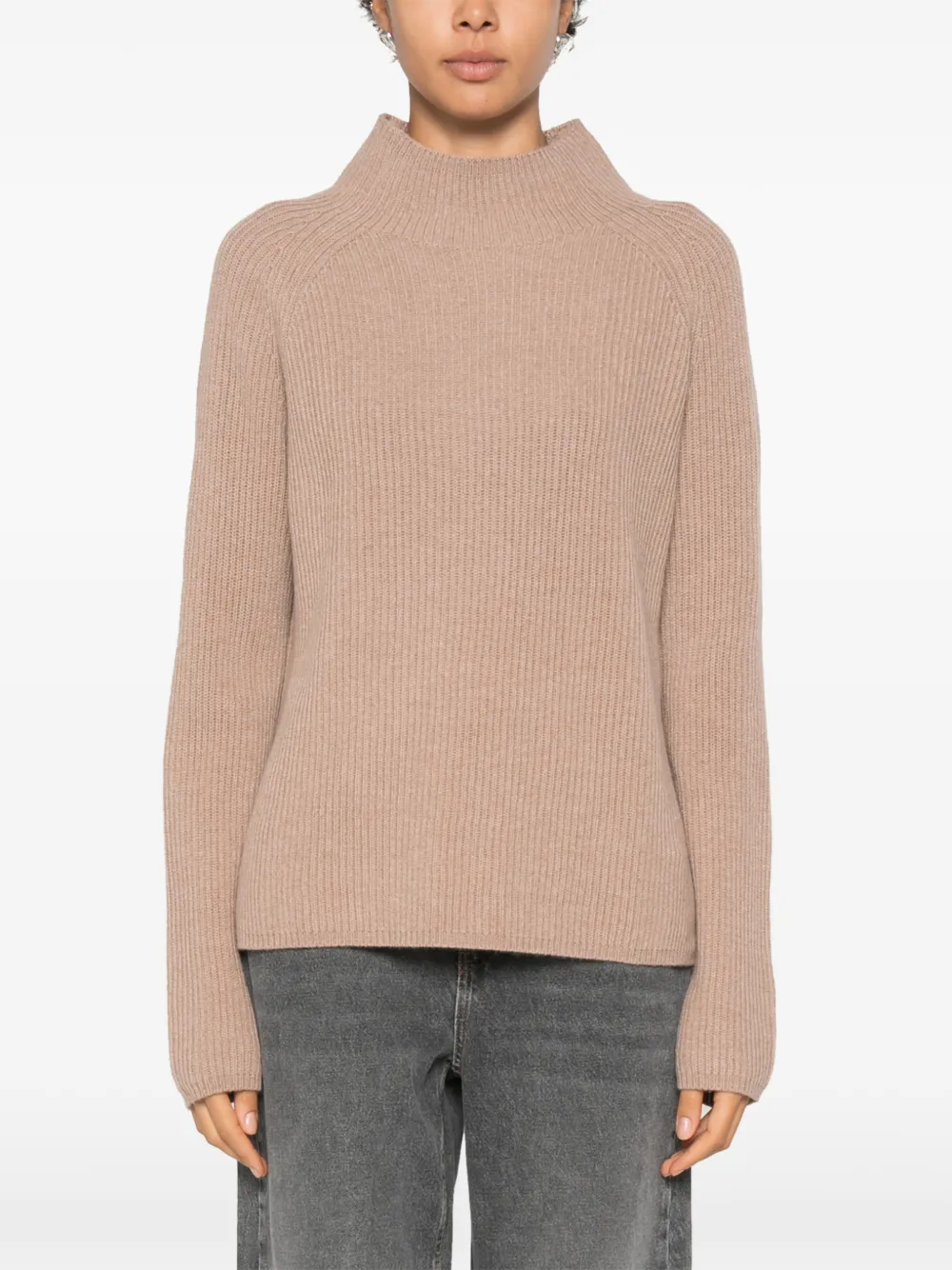 'S Max Mara Ribgebreide trui Beige
