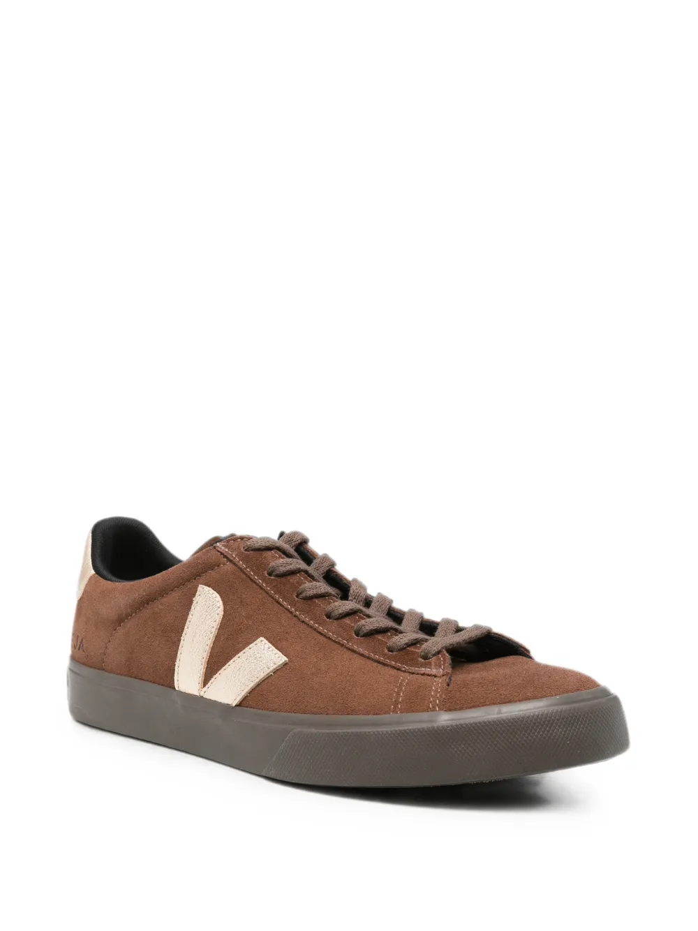 VEJA Suède sneakers Bruin