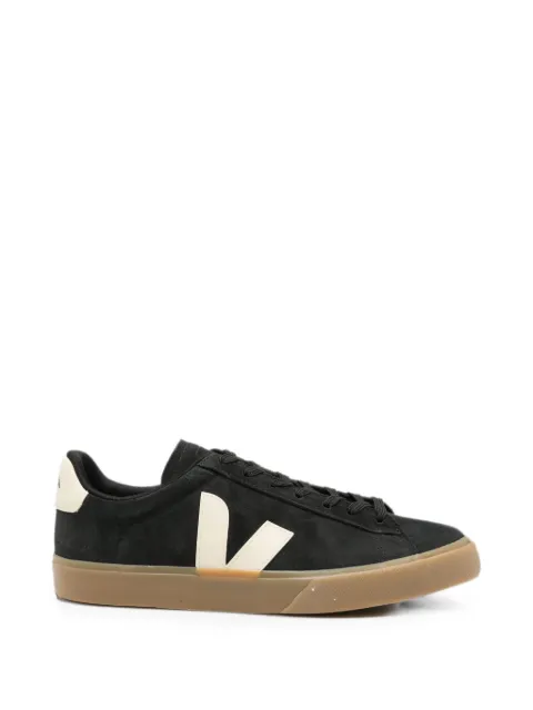 VEJA logo-patch suede sneakers