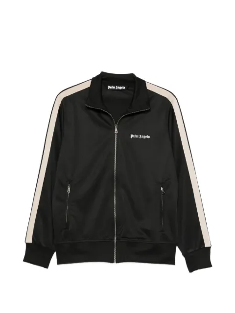 Palm Angels embroidered-logo zip-up sweatshirt