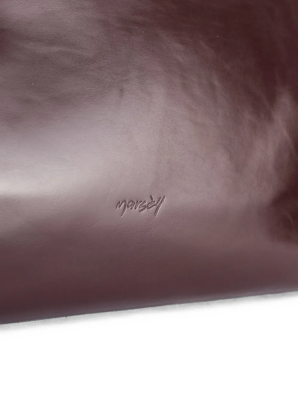 Marsèll Shopper met logo-reliëf Bruin