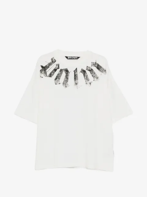 Palm Angels Big Neck Logo printed T-shirt