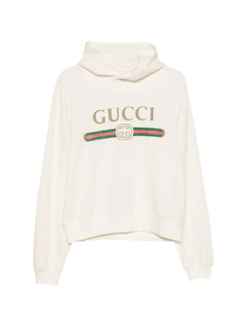 Gucci Interlocking G logo-print hoodie