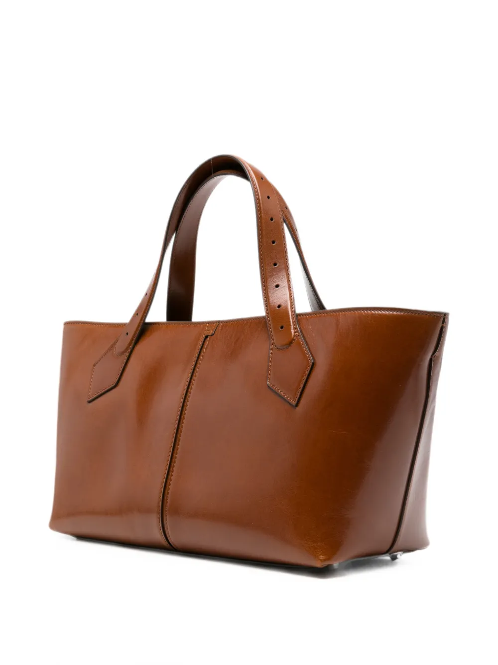 Proenza Schouler East West Chelsea shopper van zacht kalfsleer Bruin