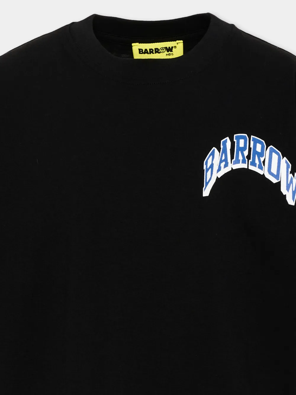 Barrow kids T-shirt met logoprint Zwart