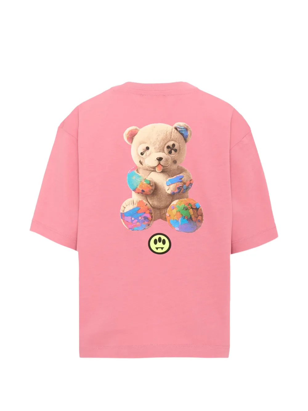 Barrow kids graphic-print T-shirt Roze