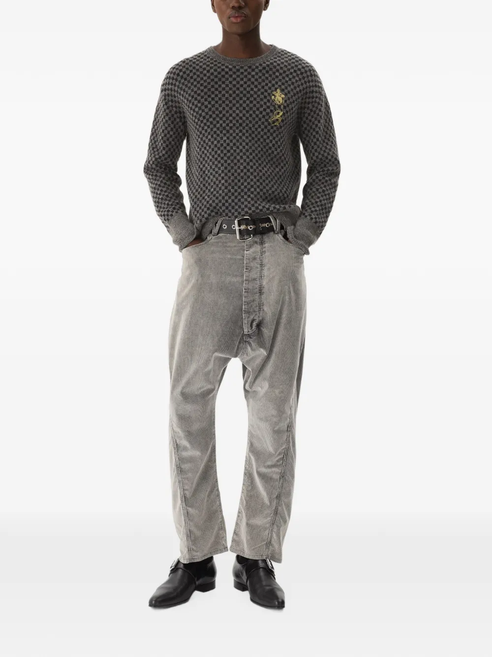 Vivienne Westwood Checkmate trui Grijs