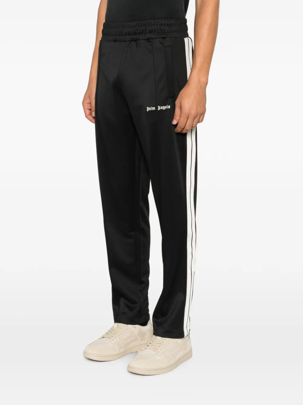 Palm Angels Trainingsbroek met geborduurd logo Zwart