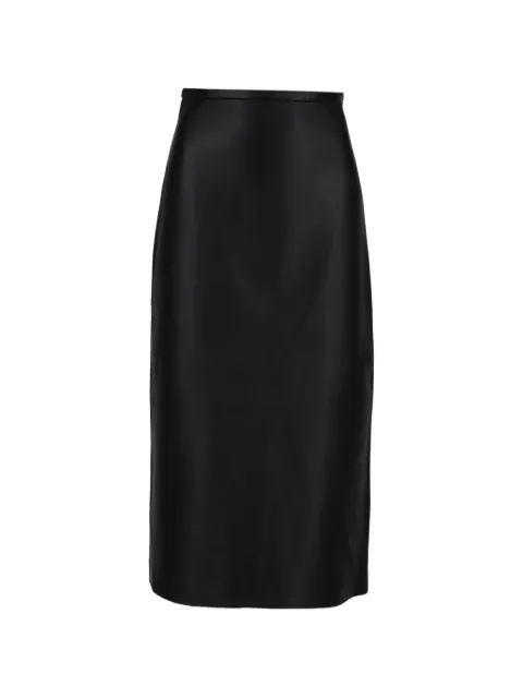 Co leather midi skirt