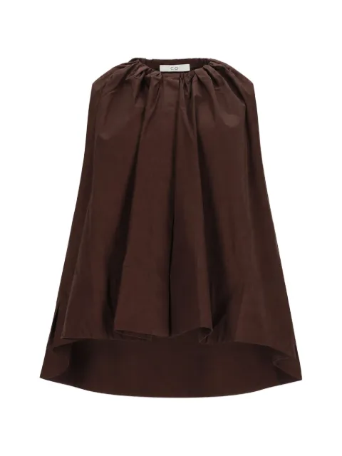 Co gathered sleeveless top