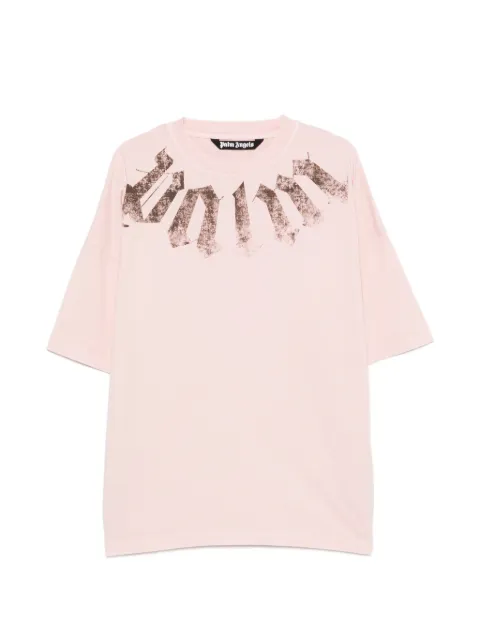Palm Angels Big Neck Logo printed T-shirt