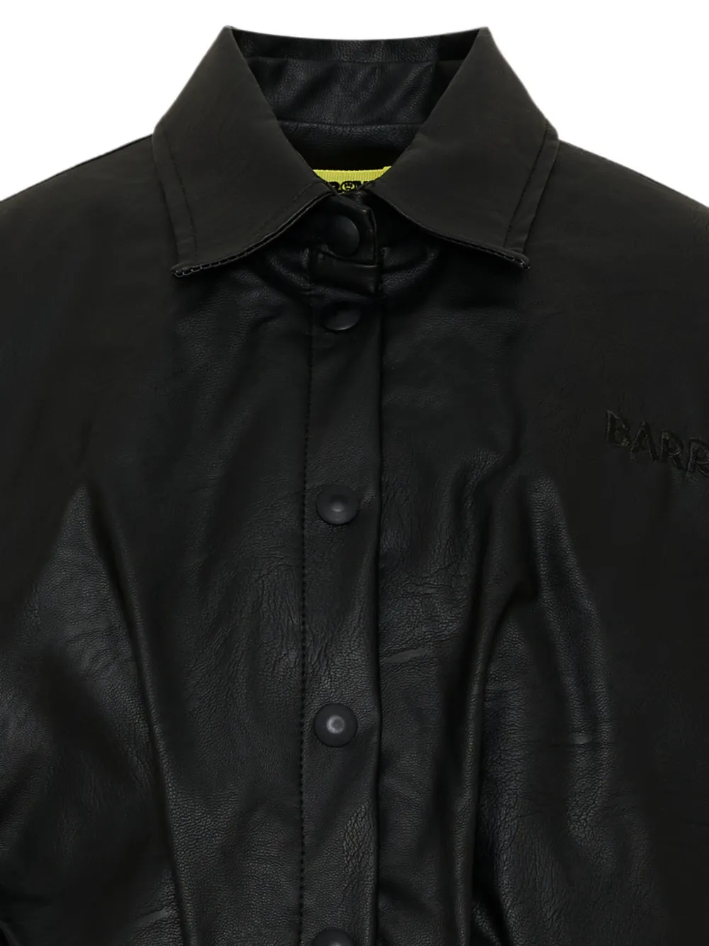 Barrow kids Cropped jack met geborduurd logo Zwart