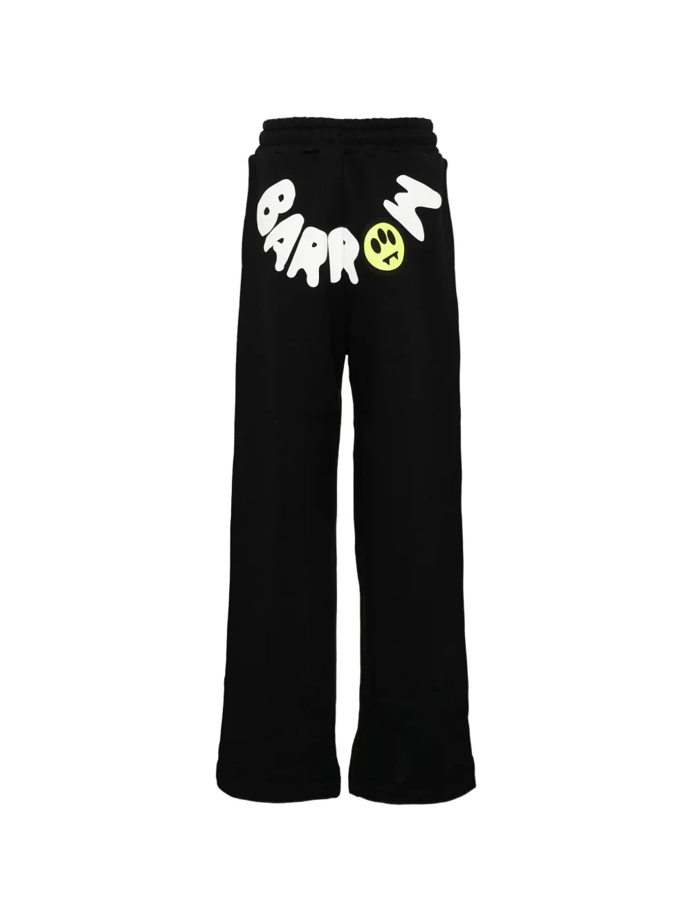 Barrow kids Trainingsbroek met logoprint en trekkoord Zwart