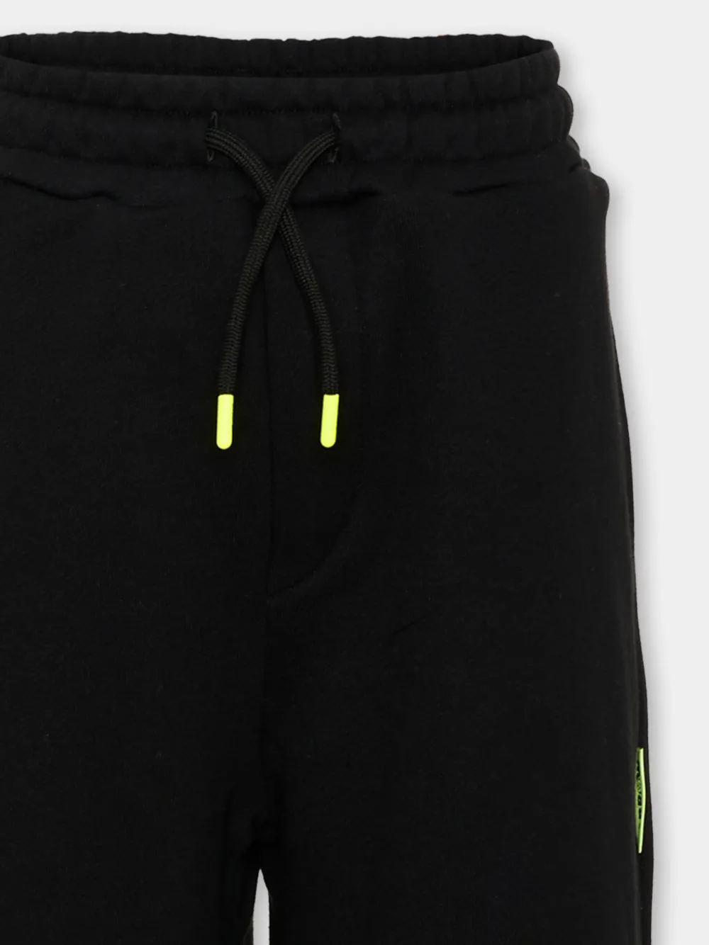 Barrow kids Trainingsbroek met logoprint en trekkoord Zwart