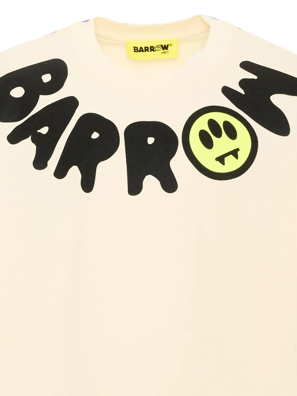 Barrow kids T-shirt met logoprint Beige