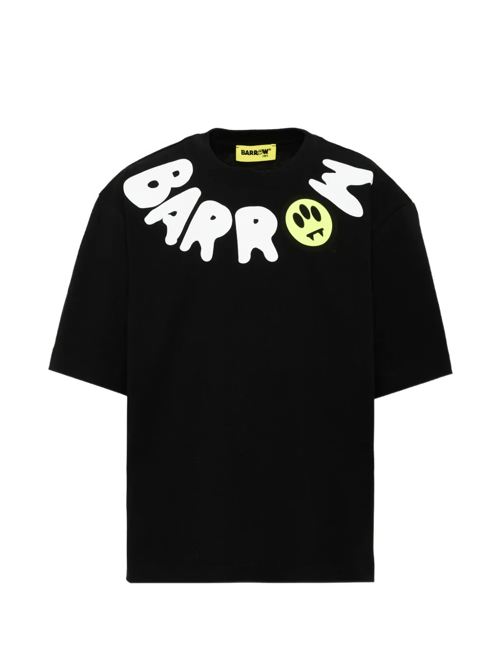 Barrow kids logo-print T-shirt - Nero