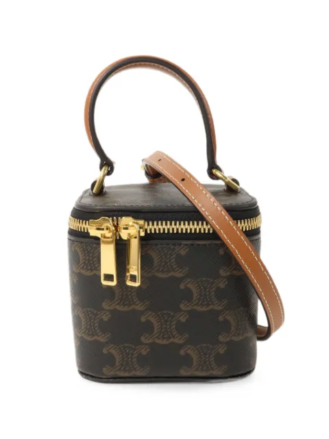 Celine Pre-Owned triomphe-pattern cross body bag