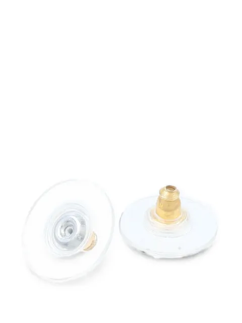 Ferragamo Pre-Owned logo-engraved earrings