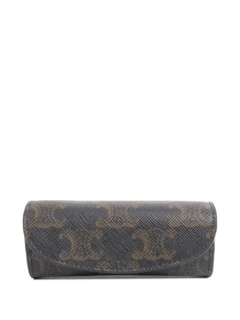 Celine Pre-Owned triomphe-pattern jewelry case