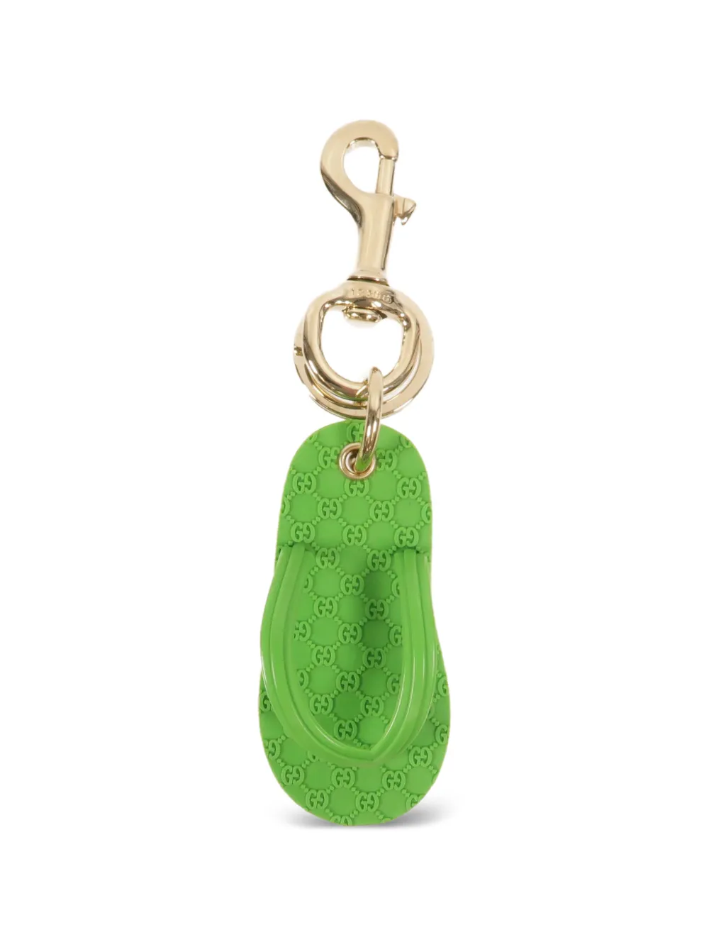 Gucci Pre-Owned flip-flop bag charm - Verde