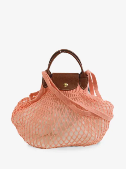Longchamp Le Pliage Filet mesh shoulder bag