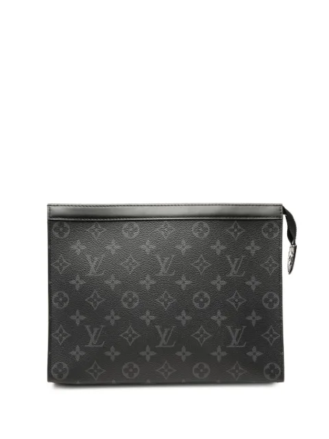 Louis Vuitton Pre-Owned 2019 Monogram Eclipse Pochette Voyage MM clutch bag