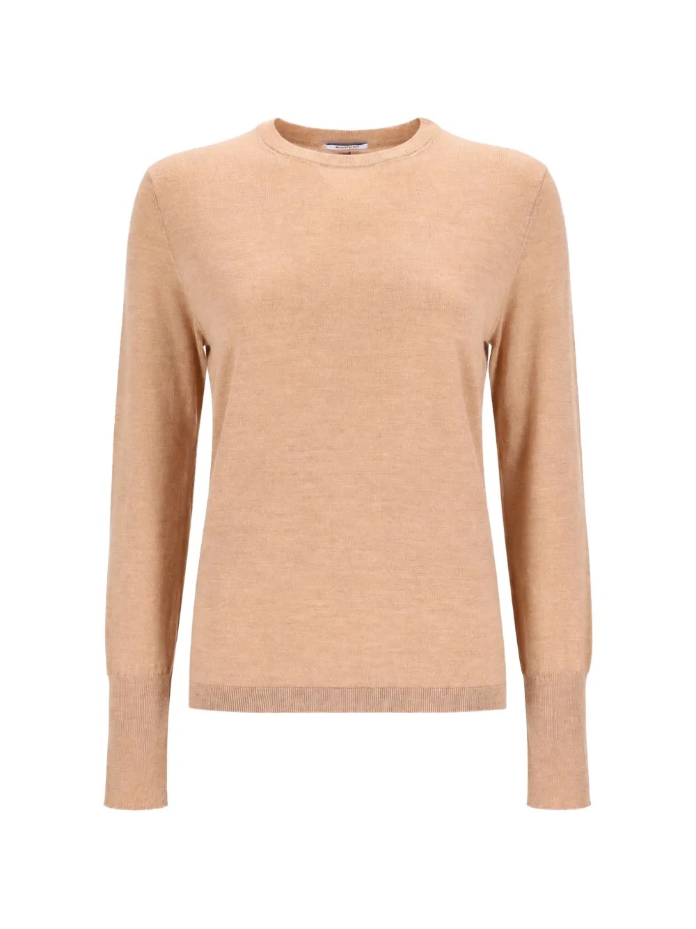 ASPESI crew-neck long-sleeve sweater - Nude