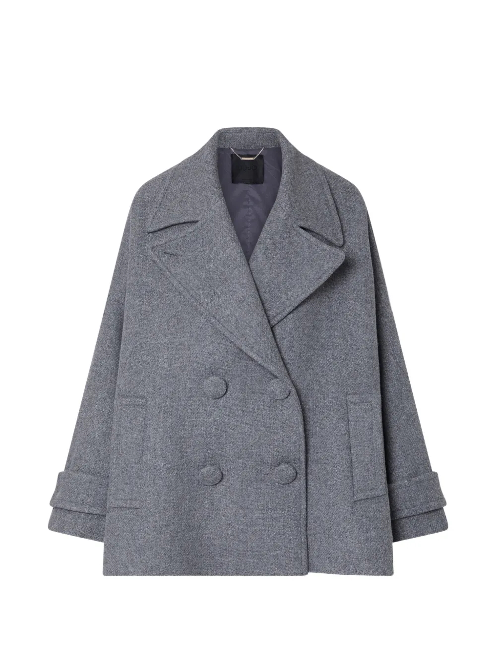 LIU JO oversized wool coat - Grigio