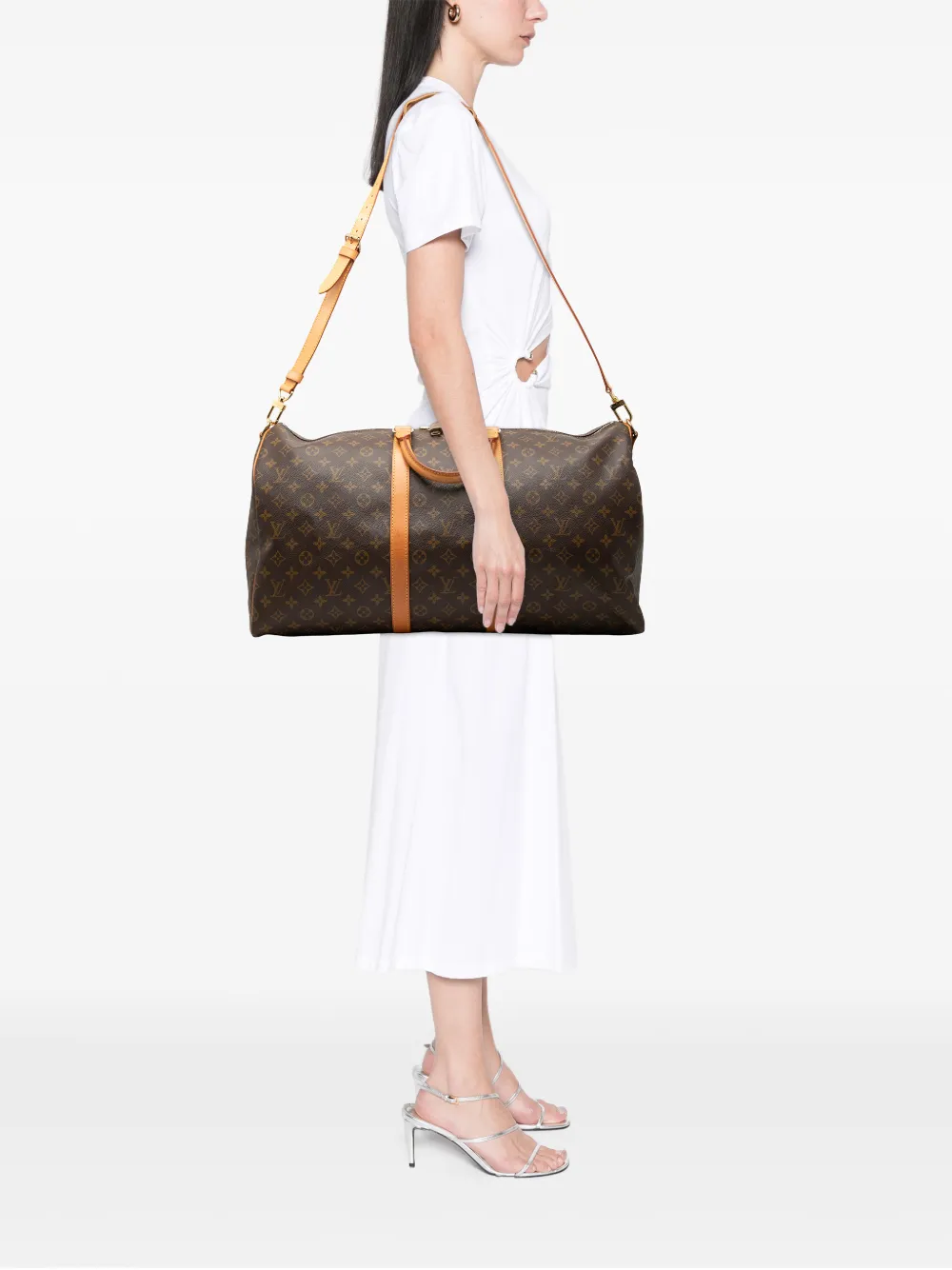 Louis Vuitton Pre-Owned 1993 モノグラム キーポル バンドリエール 55