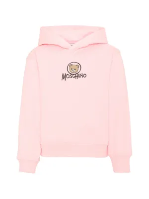 Moncler Enfant ロゴ パーカー | ピンク | FARFETCH JP